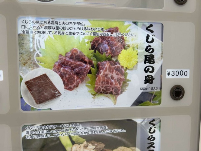 くじら尾の身