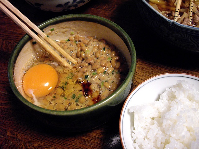 fermented soybeans / 納豆