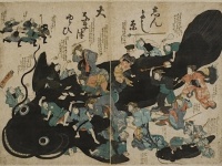 江戸時代、安政の大地震直後に大量の出回ったナマズモチーフの鯰絵（ナマズ絵）