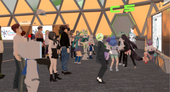 バーチャル学会のプレスリリース画像