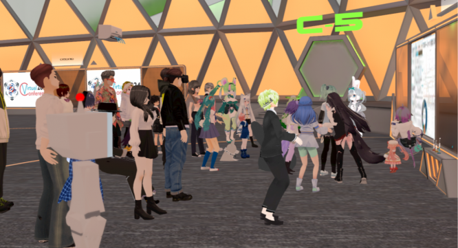 バーチャル学会のプレスリリース画像