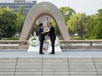 2016年5月27日、広島を訪問したオバマ大統領（ホワイトハウスのFacebookページ