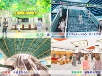 大阪メトロが発表した改装後のイメージ図（大阪メトロ資料より）