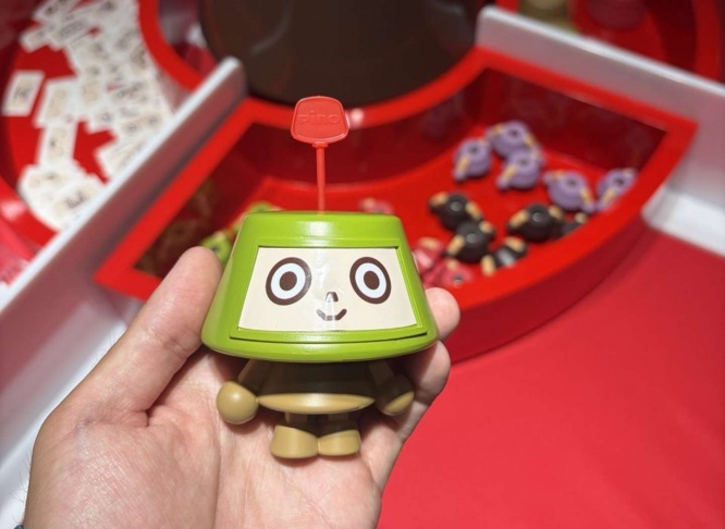 ガチャコン！（筆者撮影）