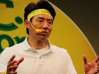 松岡修造さん（2015年4月7日撮影）