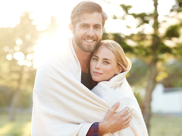Wrapped together in romance
