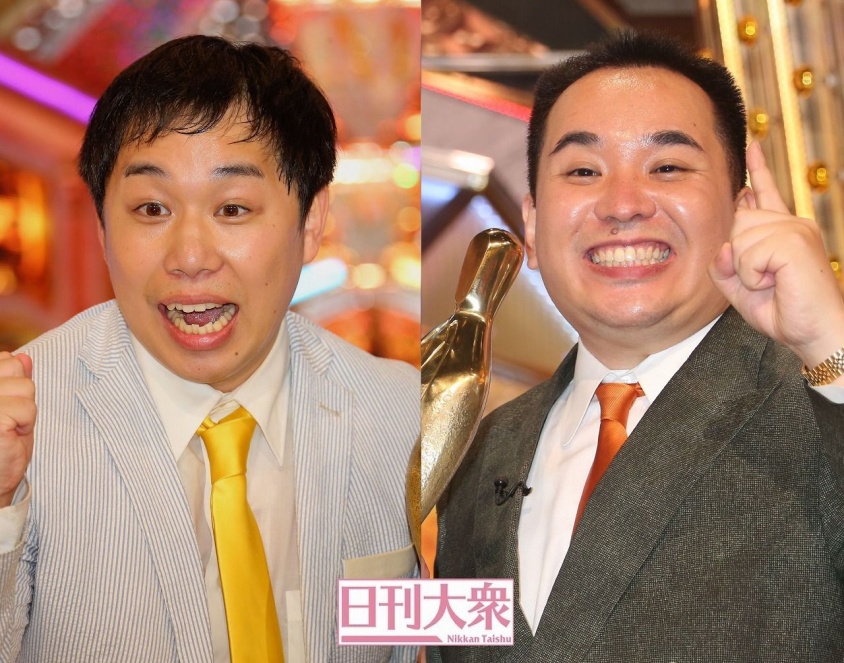 （左より）せいや（霜降り明星）、内海崇（ミルクボーイ）