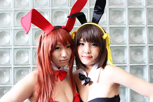 ニコニコ超会議2015 2日目 コスプレイヤー画像 えるさん「涼宮ハルヒの憂鬱」みくる/春埼さん「涼宮ハルヒの憂鬱」ハルヒ