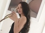水原希子、炎上した股間作品をふたたびアップ！　ロングヘア姿で反論か