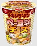 日清 チキンラーメンビッグカップ ベーコン&チーズ 92g×12個