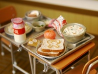 給食にも甲子園（画像はイメージ）