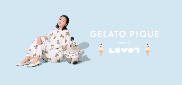 愛しのらぼっととおそろいコーデ！　「gelato pique（ジェラート ピケ）」家族型ロボットLOVOTとコラボルームウェアを発売