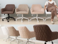 ユニークさがおしゃれ。前後で印象が違うデスクチェアが新登場！