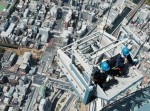 地上４５０ｍの窓掃除！　スカイツリー清掃員の視点が体験できる動画