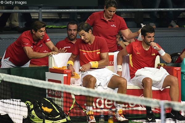 ナダルとロペスのダブルスが勝利し スペインがワールドグループへ デ杯インド対スペイン 1ページ目 デイリーニュースオンライン