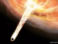 暴走モードに突入！太陽の2000万個分の巨大なブラックホールが宇宙空間を暴走