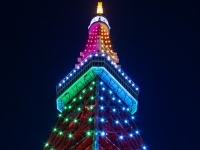 おめでとう侍ジャパン！　本日(3/22）東京タワーは大会ロゴをイメージしたライトアップ点灯