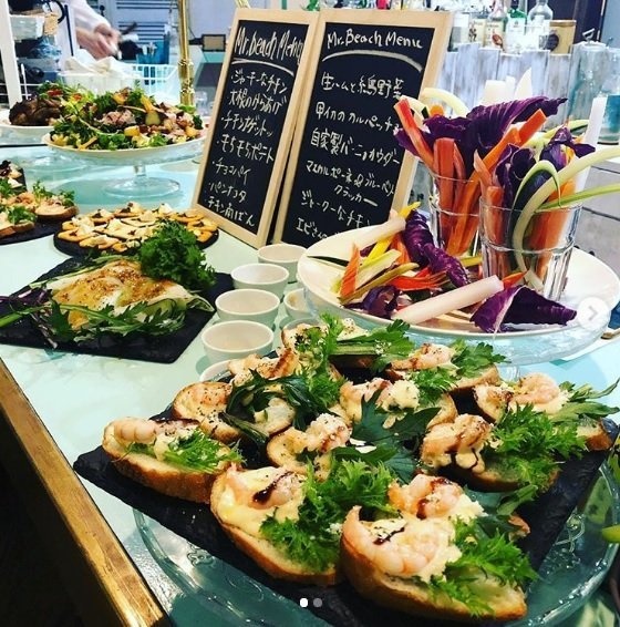 「ビーチ食堂 Mr. BEACH」のInstagramより