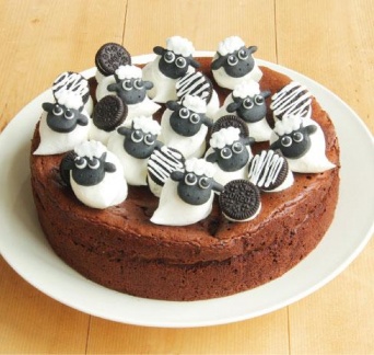 「ファームショーとケーキ」