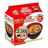 日清 お椀で食べるカップヌードル 3食パック 96g×6個