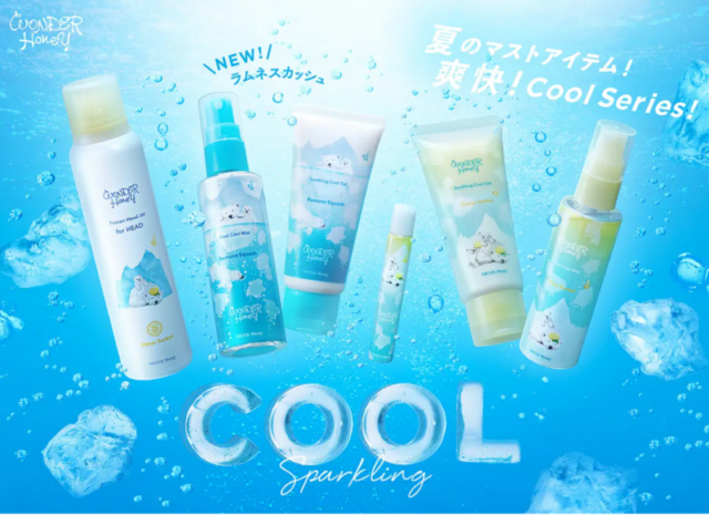 ワンダーハニー　爽快クールクールミスト シトラスソルベ／ラムネスカッシュ　＜ボディミストローション＞ 