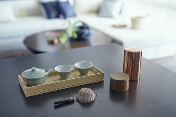 インテリアに取り入れられた伝統工芸（マンションギャラリー）