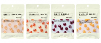 不足しがちな栄養素を補給！「肌のことを考えてつくったグミ」4種が新発売