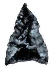 日本の石鏃_黒曜石製 ウィキペディアより