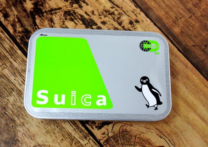 Suicaカードそっくりのデザイン！