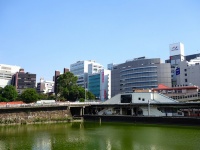 市ヶ谷駅前は、すぐ外堀（Kentaro Ohnoさん撮影、flickrより）