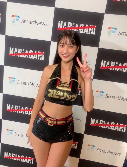 岡本杷奈、長身を活かしたポーズでファンを誘惑「Gカップ×網タイツ＝神」(1ページ目) - デイリーニュースオンライン