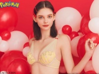 ピカチュウが胸元に!?　PEACH JOHN「ポケモンコレクション」発売