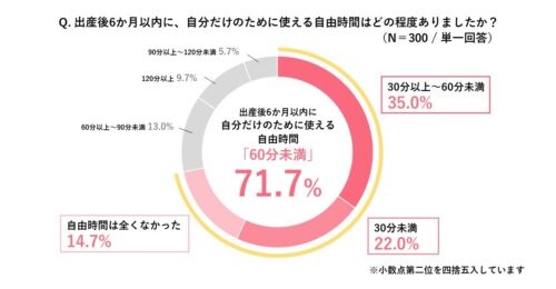 出産前後の女性の美容意識把握調査