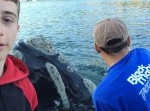 「ありがとう！」助けたクジラからの意外なプレゼントに感激！