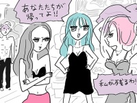 まじ修羅場。セフレの家で行われた女同士の“ガチゲンカ”