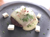 「チーズフォンデュ・ハンバーグ」