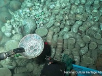 明王朝時代の難破船から900点の遺物が回収される