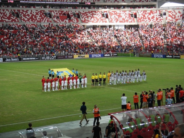 シンガポールに新しくオープンしたドーム型サッカースタジアムに行ってきた 次の試合は日本vsブラジル デイリーニュースオンライン