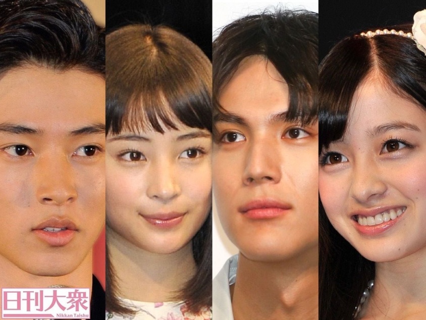 山崎賢人、広瀬すず、中川大志、橋本環奈