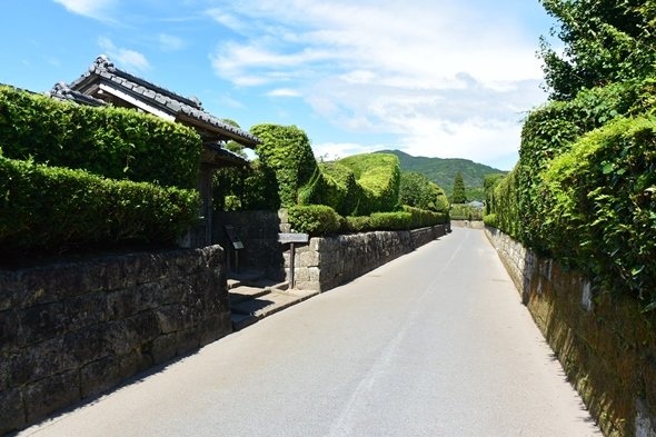 知覧武家屋敷通り（画像提供：南九州市）