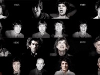 良い歳を取り方をしていらっしゃる。ローリング・ストーンズのメンバーの顔の変化をモーフィング映像で（1962-2018)