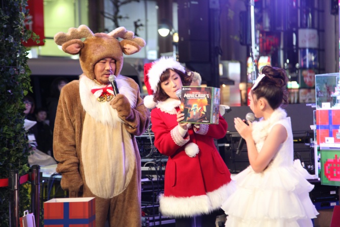 渋谷MODI マインクラフトクリスマスツリー
