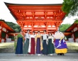 當真あみ、上白石萌音、原菜乃華、齋藤潤、山時聡真、嵐莉菜　『ちはやふる－めぐり－』　「かるたの聖地」でヒット祈願！！