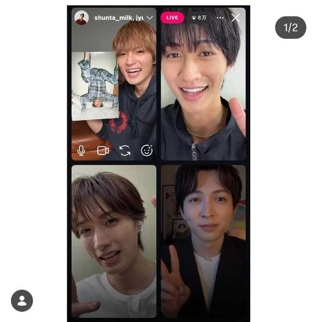 Instagram：佐野勇斗(M!LK)(@sanohayato_milk)より