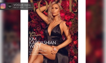 インド版『Vogue』の表紙にキム・カーダシアンが起用されたことにSNSで批判が沸騰