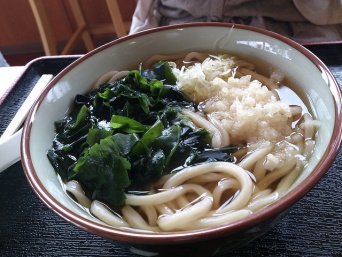 こちらは普通のわかめうどん（Norisa1さん撮影、Flickrより）