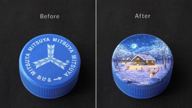 「思わず手元のペットボトルキャップを見つめた」「すげぇ」　あまりに緻密な〝超絶技巧〟に1万人驚がく