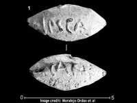 ユリウス・カエサルの名が刻まれた2000年前の鉛弾が発見される