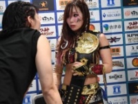 KAIRIに対戦を要求する林下詩美