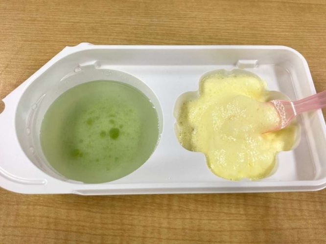あわソースも完成！（編集部撮影）